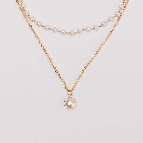 18K Real Gold 3 Stone Cut Circle Set